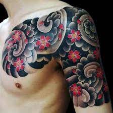 Top 101 Cherry Blossom Tattoo Ideas 2021 Inspiration Guide Men Flower Tattoo Japanese Tattoo Cloud Tattoo