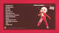 PETER GABRIEL "Hits Live" Volume 1 *NEW* by R&UT - YouTube