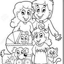 4 dibujos de la familia cenando en familia mesa para cenar para colorear, pavo familia cena colorear ancho: Dibujos De La Familia Para Colorear Jugar Y Colorear