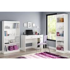 South Shore Axess Pure White Workstations With Storage 7250070 Small Work Desk Small Apartment Organization Small Computer Desk