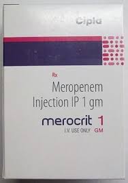 Meropenem injection meronem 1gm ₹ 1,220/vial. Merocrit 500 Mg 1gm Price In India Drug Uses Side Effects Warnings Shubhampharma