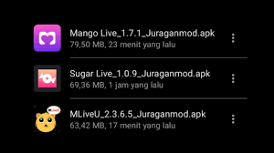 Maybe you would like to learn more about one of these? Jual Mod Rekam Layar Sugarlive Mangolive Dan Mlive Versi Terbaru Only 30k Tele Juraganmodapk Youtube