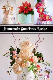 Check out our gumpaste flowers selection for the very best in unique or custom, handmade pieces from our cake toppers shops. Homemade Gumpaste Recipe For Sugar Flowers Veena Azmanov