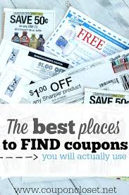 Where To Get Coupons Best Place To Get Coupons Where To Get Coupons Budgeting Money Coupons