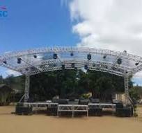 12M Aluminum Arc Roof Stage Outdoor Kit for Sale