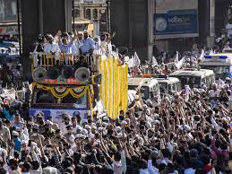 Know the election results of surat parliamentary constituency of gujarat and check lok sabha result party wise and constituency wise. Surat Aap Wins 27 Seats In The Municipal Corporation Polls Kejriwal Holds Roadshow The Economic Times