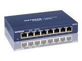 GS108v4 - Switch - unmanaged - 8 x 10/100/1000 - desktop, wall-mountable Netgear