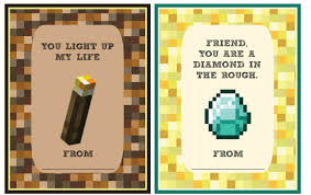 Minecraft printable valentine's for those minecraft lovers! 5 Printable Minecraft Valentine Sets For The Classroom Cool Mom Tech
