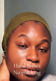 Halal Brows Tutorial: Bleaching and Tinting Guide