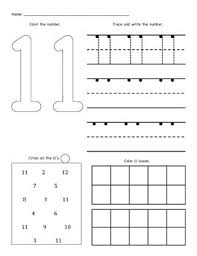 Number Worksheets 11 20 Numbers Preschool Writing Numbers Kindergarten Number Worksheets