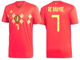 Usually ships within 3 to 5 weeks. 2018 Belgium Soccer Jersey Kevin De Bruyne Soccer Jersey Football Shirts Jersey Shirt