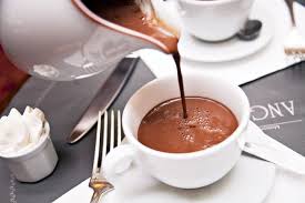 The Most Fantastic Hot Chocolate You Ll Ever Taste Cafe Angelina Paris Resign Yourself To Leaving Feeling Ill Healthy Hot Chocolate Food Taste Cafe