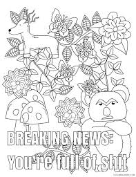Brilliant adult swear words coloring book pages with word coloring. Swear Word Coloring Pages Adult Funny Swear Word Adult Printable 2020 824 Coloring4free Coloring4free Com