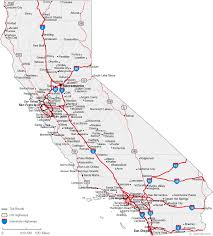 Map Of California Cities California Road Map