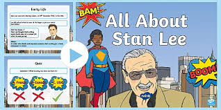 You can use this swimming information to make your own swimming trivia questions. Ks1 All About Stan Lee Powerpoint