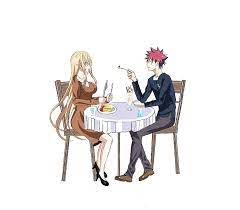 After 2 episodes the show was put on hiatus due to the pandemic but did come back. Hd Wallpaper Anime Food Wars Shokugeki No Soma Erina Nakiri SÅma Yukihira Wallpaper Flare