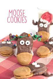 The perfect recipe for the kids to help with and make memories. Moose Cookies