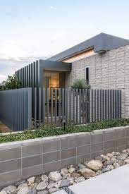 Variasi dengan pagar besi, pagar beton batu bata, pagar cor. 60 Desain Pagar Minimalis Besi Kayu Tembok Contoh Model