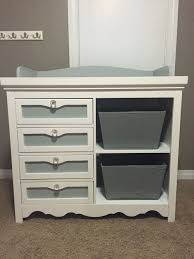 Grey And White Baby Changing Station Flipped Baby Changing Station Modern Baby Https Www Faceboo Baby Changing Table Baby Changing Station Baby Changing