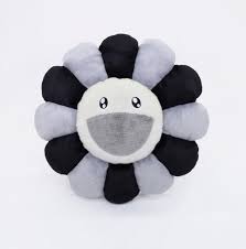 We can frame anything you bring to us. Takashi Murakami Flower Cushion 60 Cm Grey Black Tai Kwun Exclusive 2019 Artsy