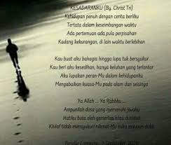 Walau banyak rintangan yang harus dihadapi. Puisi Kehidupan Arsip Wacana Edukasi