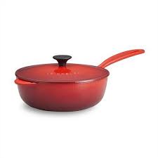 Le Creuset Enameled Castiron 3quart Saucier Pan Cherry You Can Get More Details By Clicking On The Image Creuset Le Creuset Enameled Cast Iron