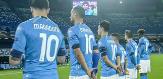 End the day as locals do, taking a promenade as the sun sets over the bay of naples. Europa Napoli Honour Maradona With Win Leicester Reach Last 32 Punch Newspapers