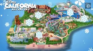 Mapping Out The Holidays Disney California Adventure Park Disney Parks Blog