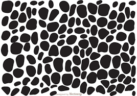 Black And White Cow Print Clipart Black And White Animal Print Vector Vector Art Design Animal Print Vector Art