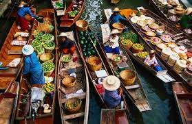 Floating Market And Patpong Night Market Bangkok Thailand 2000 Floating Market Bangkok Bangkok Floating Market Damnoen Saduak Floating Market