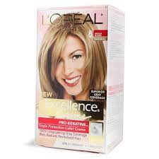 Lóreal hair color price table. Amazon Com L Oreal Excellence Creme Hair Color 8 Medium Blonde 1 Application Pack Of 3 Chemical Hair Dyes Beauty