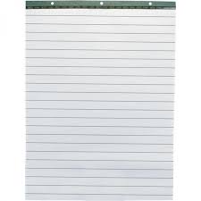 boards roco paper flip chart board lined 70 90 white