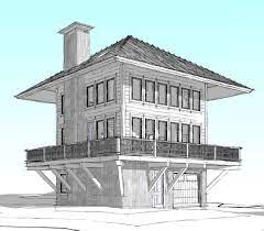 The interior of the house is finished with stone floors, dark wood paneled walls, and boxed beam ceilings. 73 Tower Houses Ideas In 2021 Tower House House Plans House Floor Plans