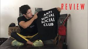 Anti Social Social Club Assc T Shirt Review And Sizing