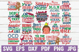 Download Funny Christmas Bundle Holiday Vectors Graphic By Mintymarshmallows Creative Fabrica Christmas Bundle Christmas Humor Holiday Vectors PSD Mockup Templates