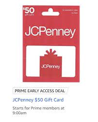 Jcpenney gift cards are out of stock. Oos Amazon 50 Jcpenney Gift Card For 40 Doctor Of Credit