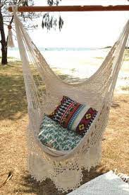 This purple crochet hammock was up for sale on ebay. Diy Crocheted Hammock 15 Crochet Hammock Free Patterns Diy To Make Crochet Hammock Diy Hammock Swinging Chair