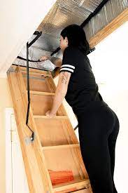 Panady Attic Stairs Insulation Cover 25 X 54 X 11 Class A Fireproof Attic Tent Insulation Cov Attic Door Insulation Attic Doors Attic Ladder Insulation