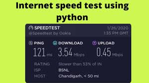 Why is netflix offering the fast.com speed test? How To Do Internet Speed Test Using Python Youtube