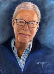 Painting warmer thoughts. Onto something red next! OKI Lighthouse