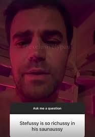 Paul Wesley Stefussy Tattoo