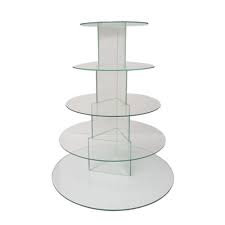 Maybe you would like to learn more about one of these? Round Glass 5 Tier Cupcake Stand Tiers 20 25 30 35 40cm A Touch Of Eleganz