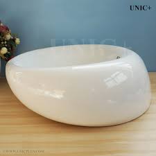 porcelain ceramic bathroom vessel sink