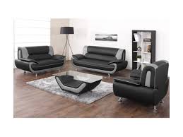 Ein teppich mit graphischem muster vor. 3 Sitzer Sofa Nigel Schwarz Grau Gunstig Kaufen