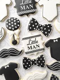 Little Man Decorated Cookies Baby Cookies Baby Boy Cookies Sugar Cookies Decorated