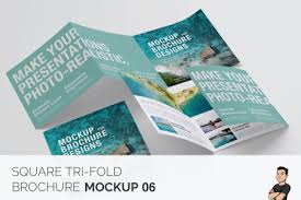 Open trifold brochure mockup free psd. A4 Tri Fold Brochure Mockups In Stationery Mockups On Yellow Images Creative Store