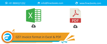 All About Gst Invoice Download Gst Invoice Format In Excel Pdf Finacbooks