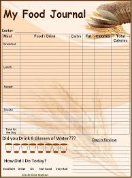 10 Food Journal Templates Word Excel Pdf Templates Food Journal Template Food Journal Food Diary Template