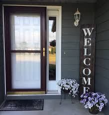 Welcome Sign Porch Sign Welcome Sign For Front Door Rustic Etsy Front Porch Decorating Porch Decorating Welcome Signs Front Door