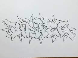 Buster Outline Stay Tuned For The Fill Blackbookgraffiti Graffiti Lettering Graffiti Alphabet Graffiti Piece